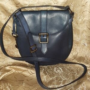 👜🗝Fossil🗝Crossbody/Small Purse-EUC Dark Blue👜